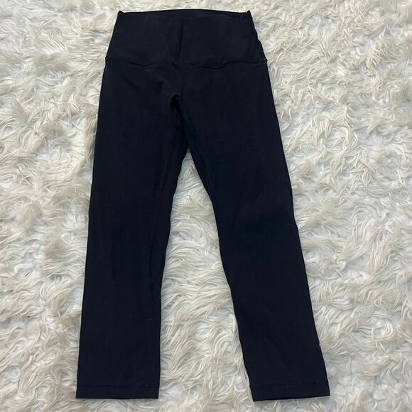 Lululemon Align 21" Pant Leggings Black Size 6 - Picture 3 of 4